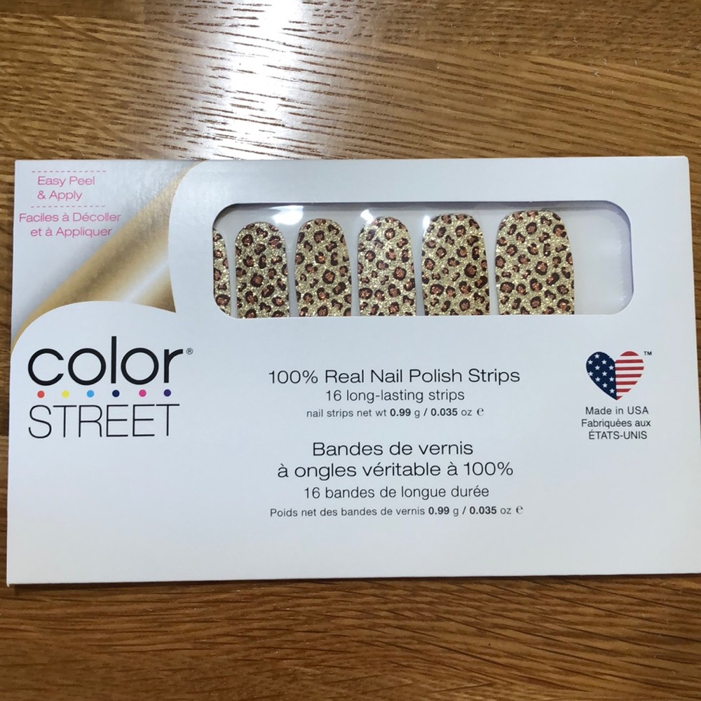 Color street nail strips